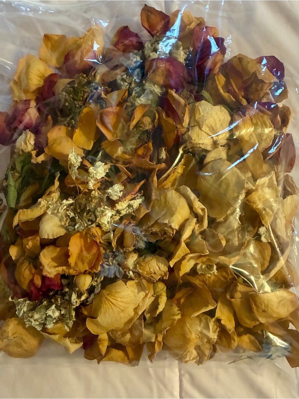 Real Dried Rose Petals
